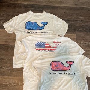 Vineyard Vines - short sleeve T-shirts (SET OF THREE)